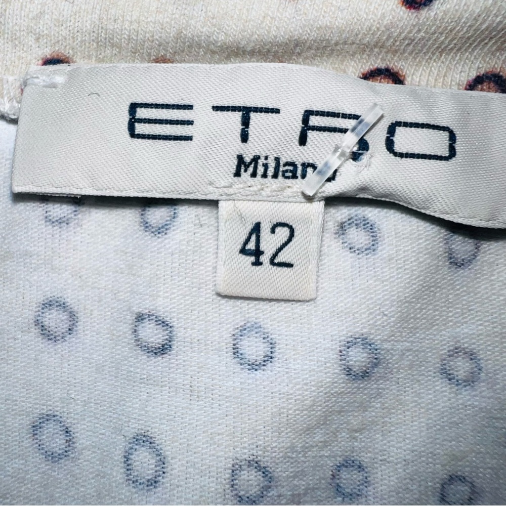 Etro Vintage short-sleeve print Shirt dress - Picture 7 of 10